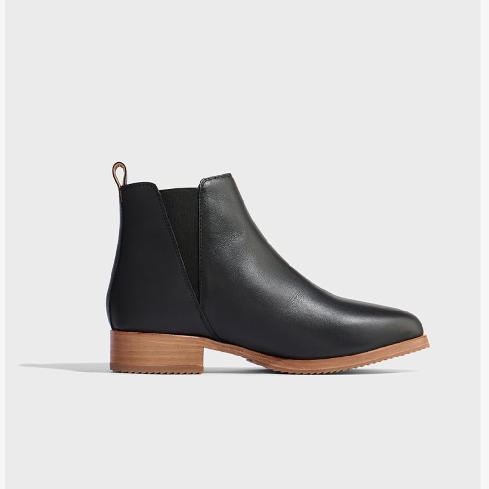 NEW Nisolo Eva everyday Chelsea boot black - Picture 2 of 12